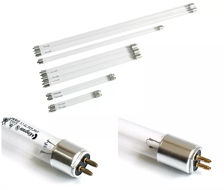 T5 2 Sancaqlı İki Uçlu UV Lampa